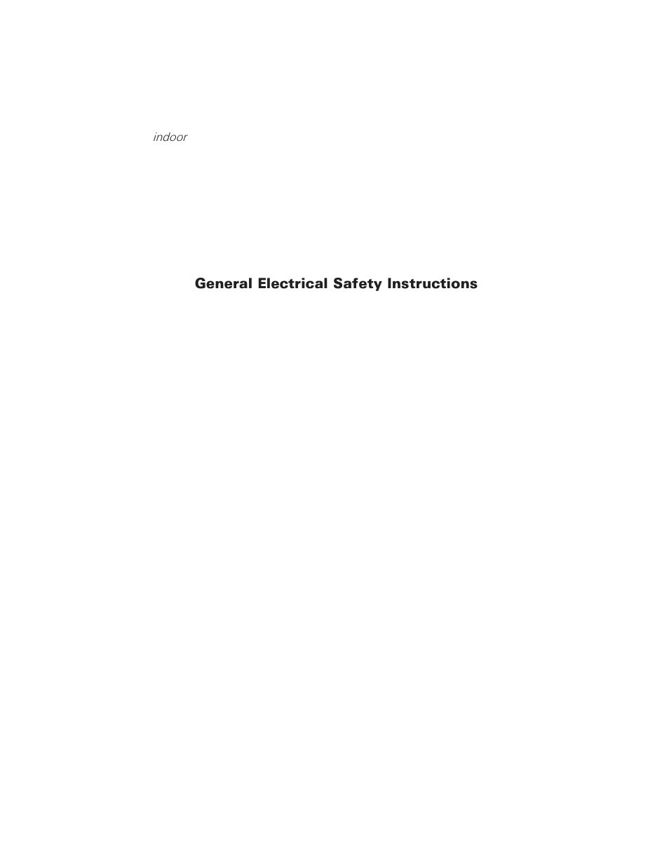 General electrical safety instructions | Sundance Spas Maxxus User Manual | Page 12 / 37