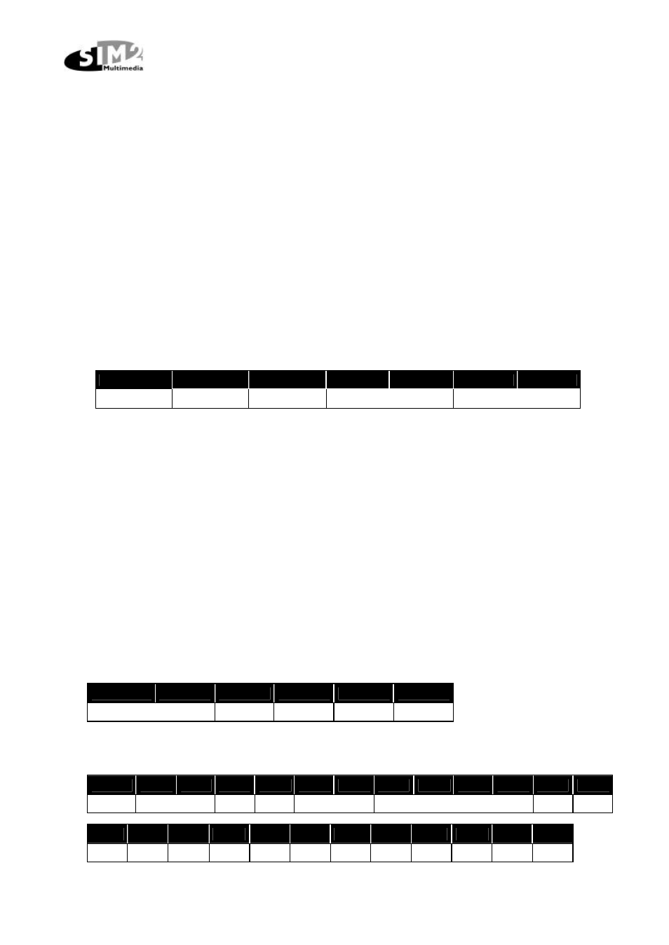 Communication protocol, Header, Payload | Sim2 Multimedia Grand Cinema Line RTX55H User Manual | Page 4 / 11