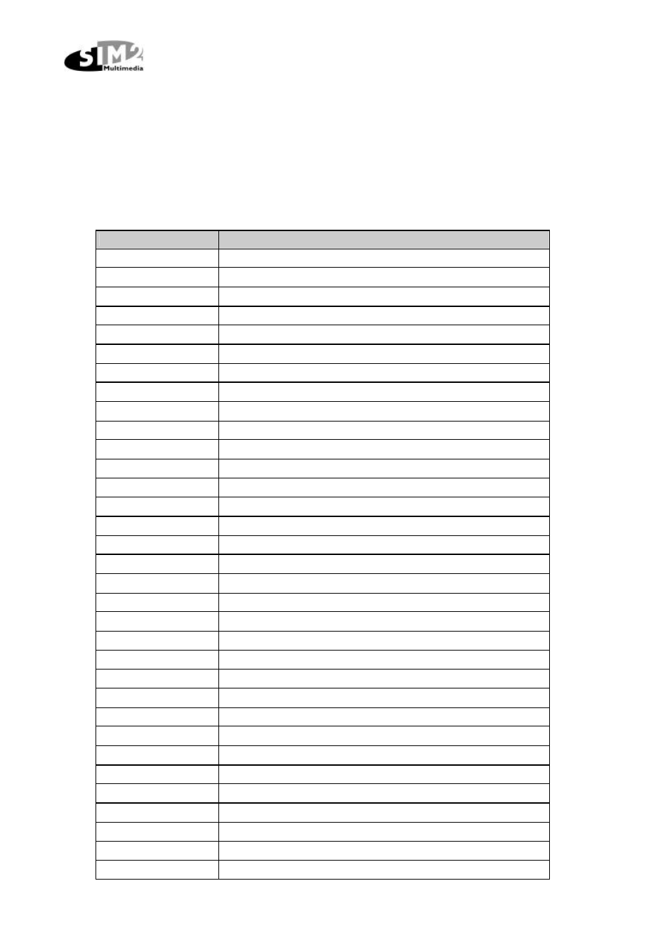 Commands, Remote control keycodes | Sim2 Multimedia Grand Cinema Line RTX55H User Manual | Page 5 / 11