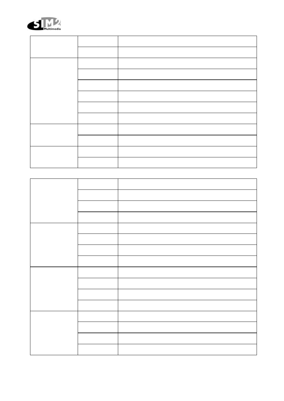 Sim2 Multimedia Grand Cinema Line RTX55H User Manual | Page 9 / 11