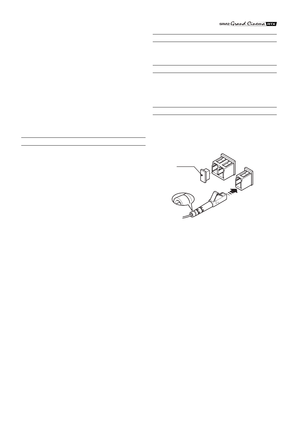 Sim2 Multimedia Grand Cinema Line RTX55 User Manual | Page 9 / 21