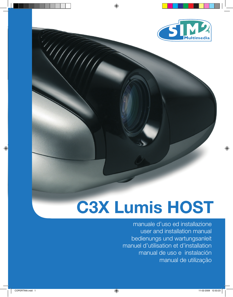 Sim2 Multimedia LUMIS HOST C3X User Manual | 32 pages