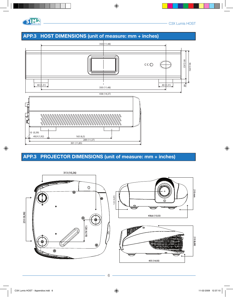 Sim2 Multimedia LUMIS HOST C3X User Manual | Page 31 / 32