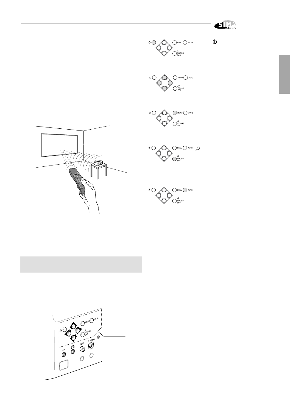 12 description of the keyboard pad | Sim2 Multimedia HT 250 User Manual | Page 15 / 26