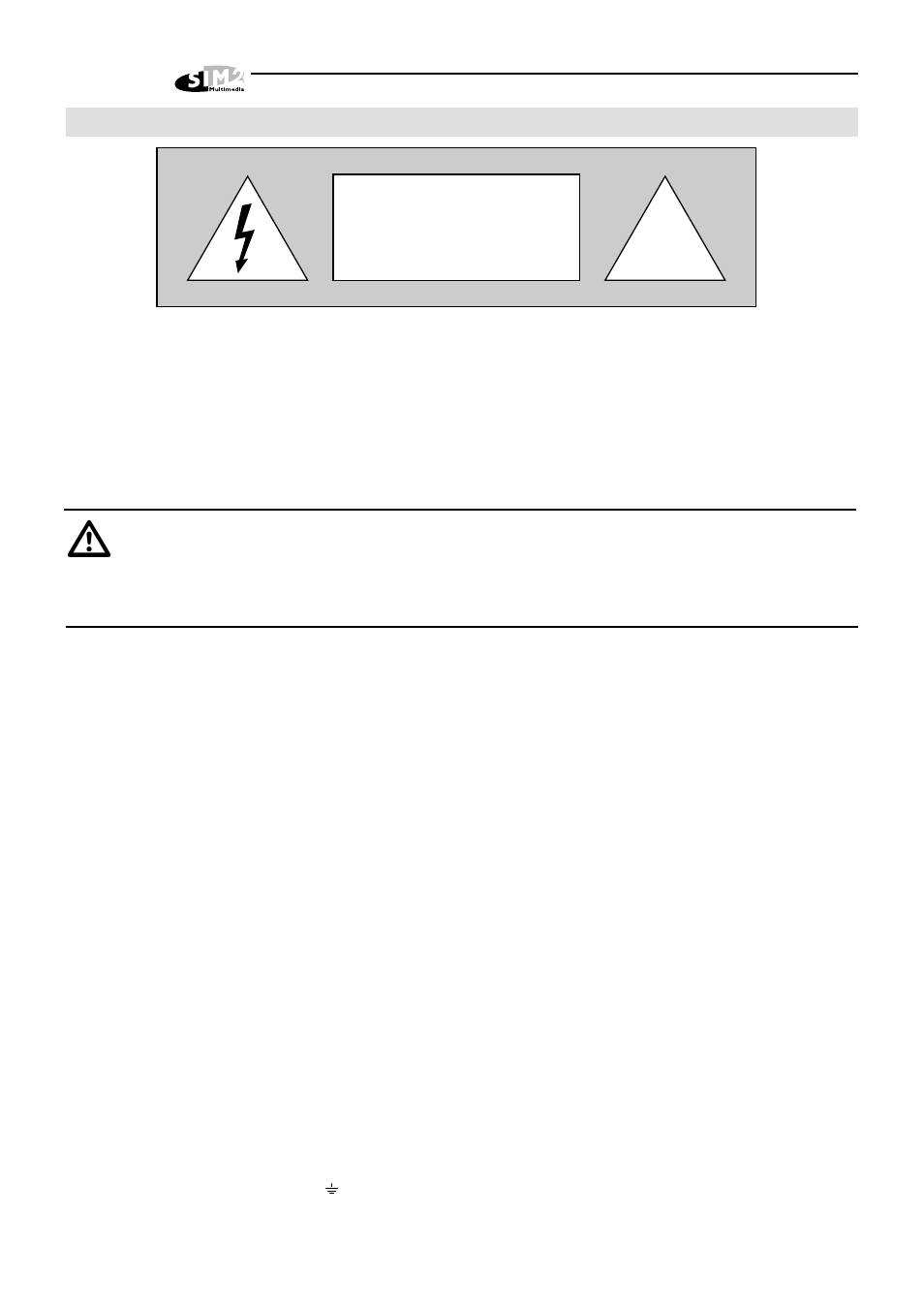 Caution | Sim2 Multimedia HT 250 User Manual | Page 2 / 26
