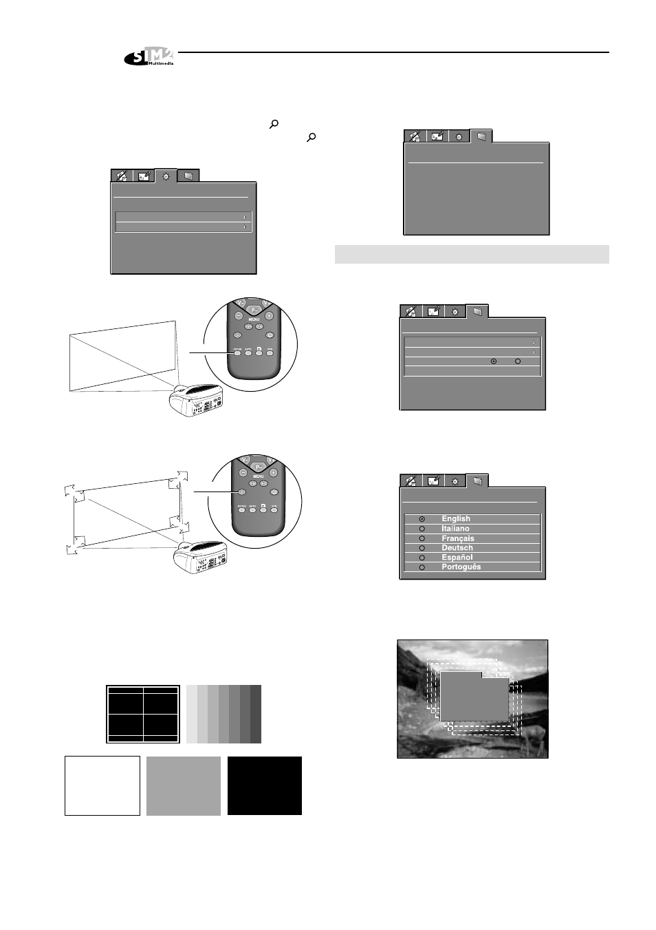 Sim2 Multimedia HT 250 User Manual | Page 20 / 26