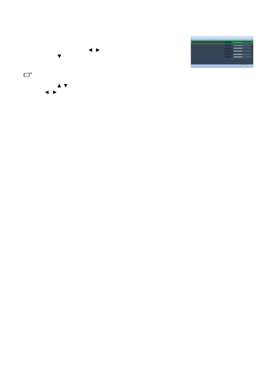 Setting a, Setting a preferred color temperature, Color management | Sim2 Multimedia DIGITAL D60 User Manual | Page 27 / 52