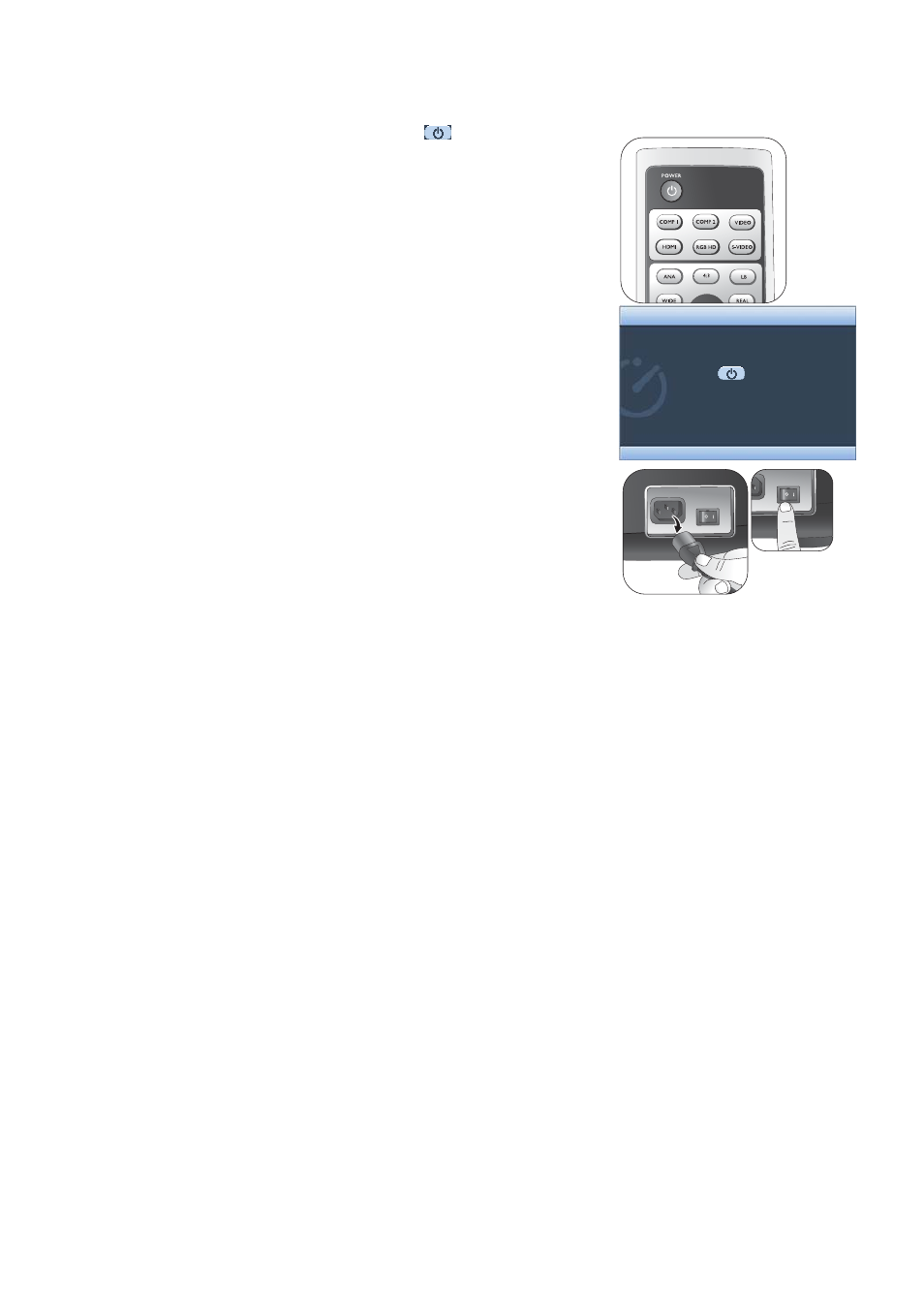 Turning the power off | Sim2 Multimedia DIGITAL D60 User Manual | Page 34 / 52