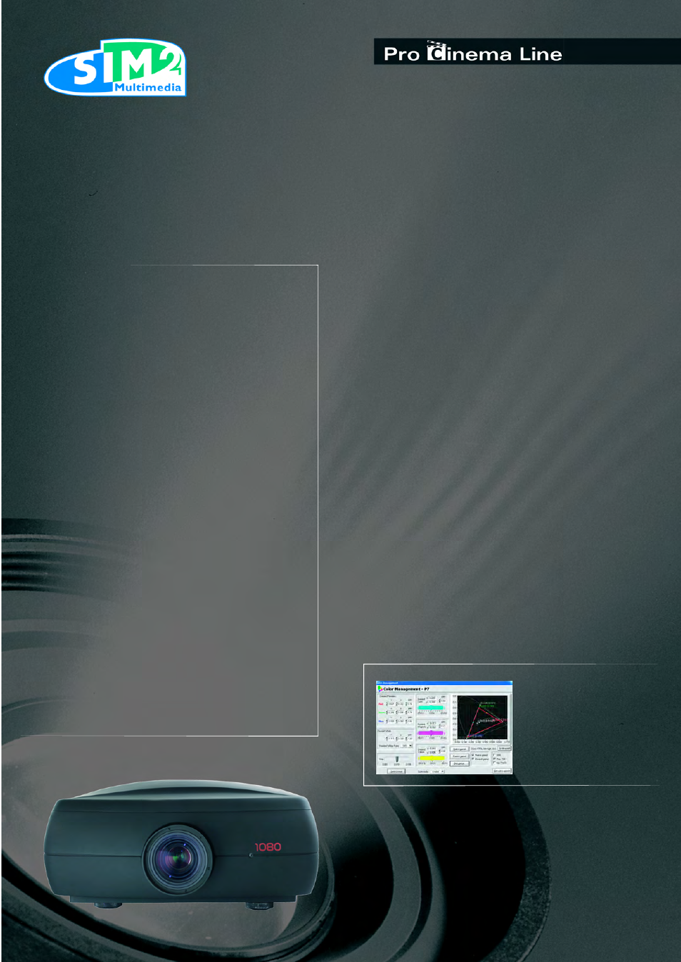 Sim2 Multimedia PRO5DL User Manual | 2 pages