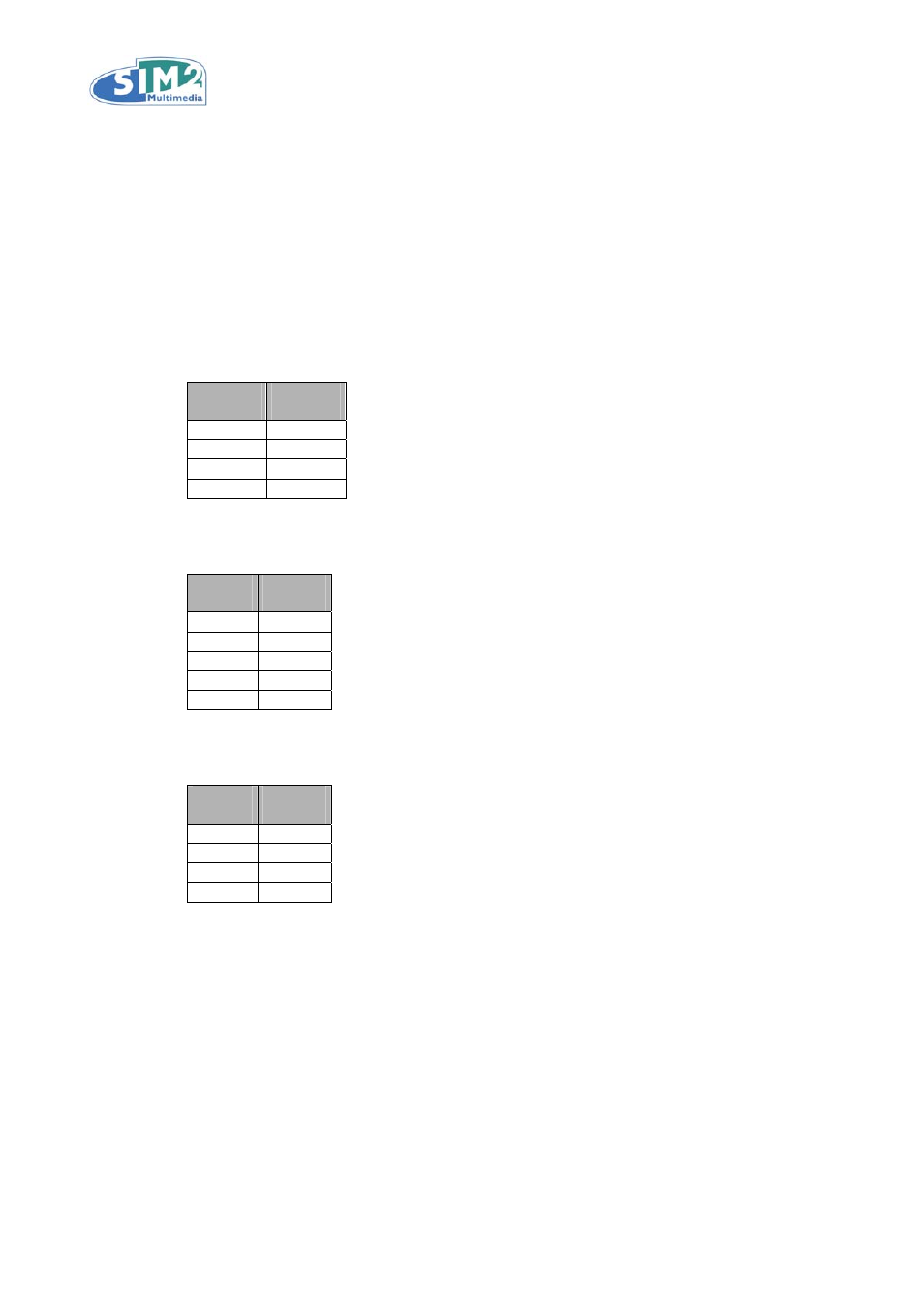 Examples | Sim2 Multimedia DOMINO 55M User Manual | Page 11 / 12