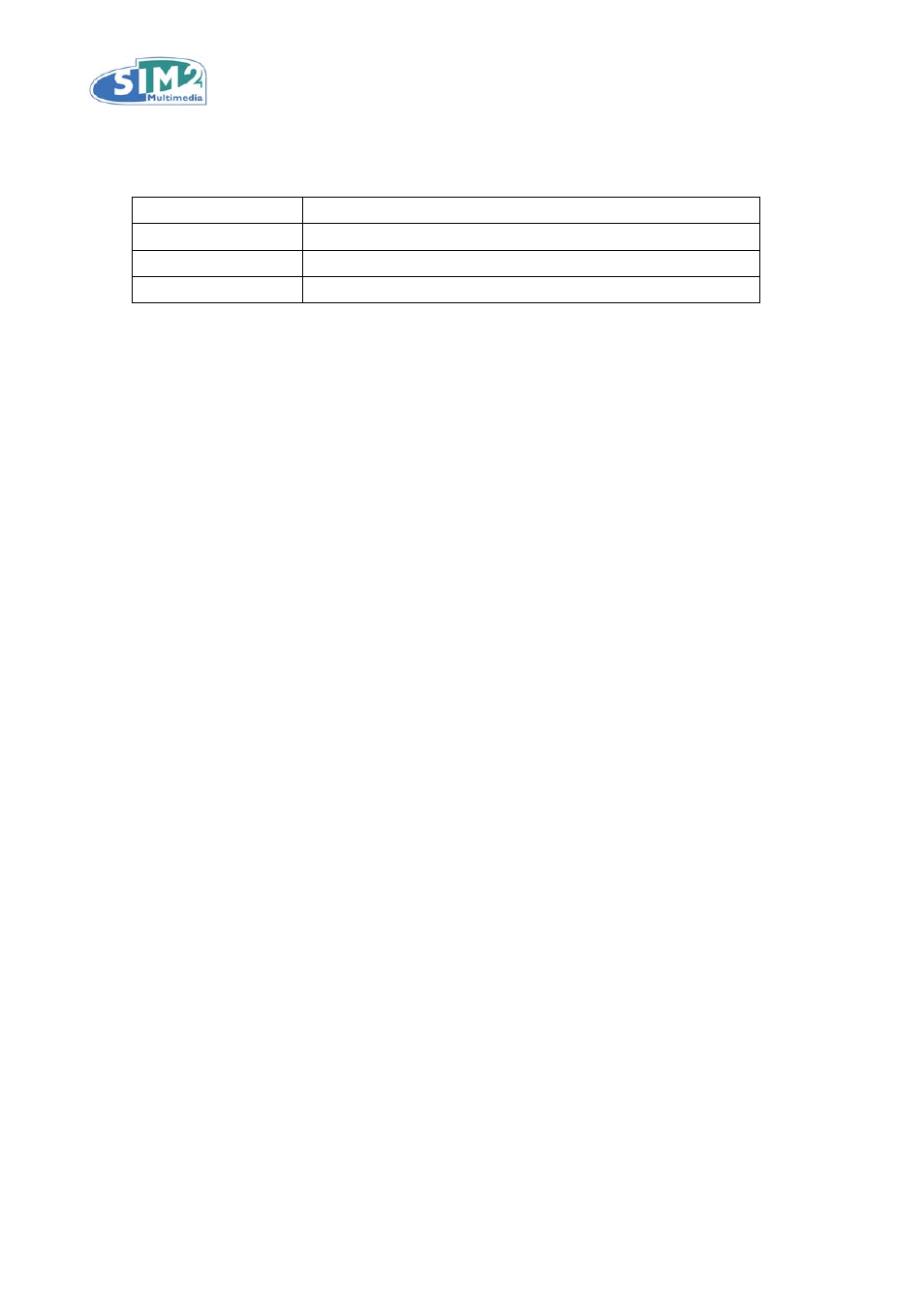 Sim2 Multimedia DOMINO 55M User Manual | Page 6 / 12