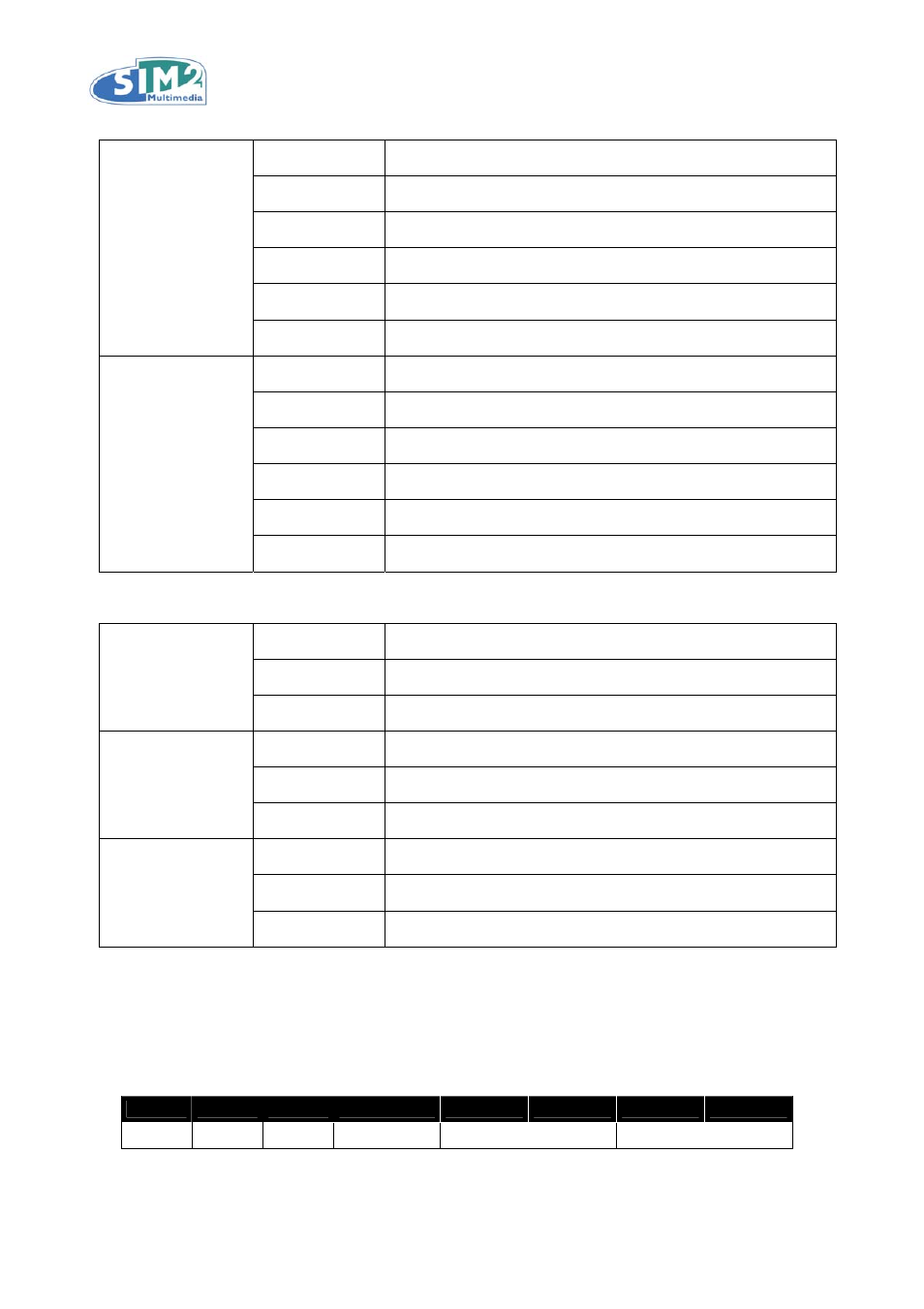 Sim2 Multimedia DOMINO 55M User Manual | Page 9 / 12