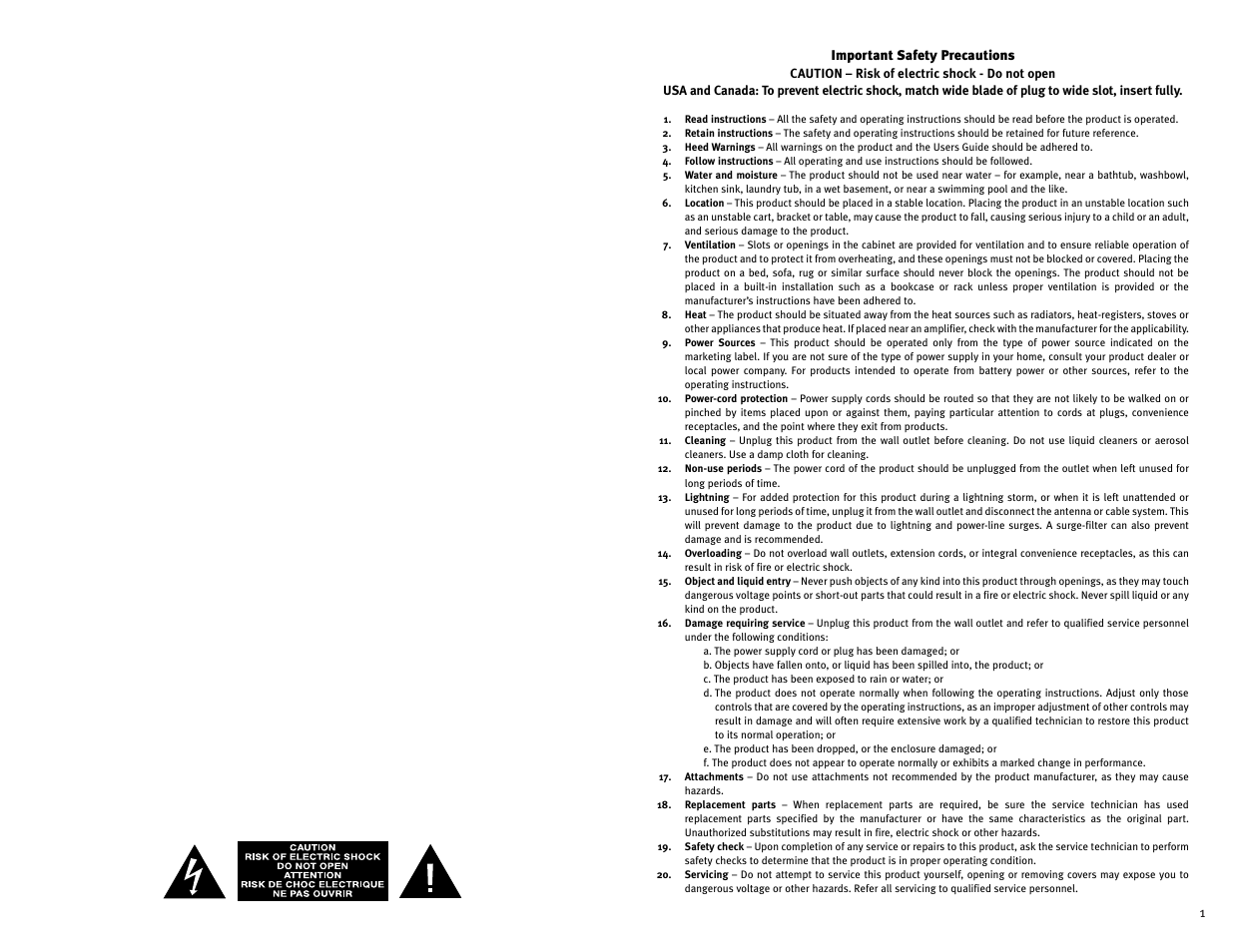 Soundmatters MAINSTAGE User Manual | Page 2 / 4