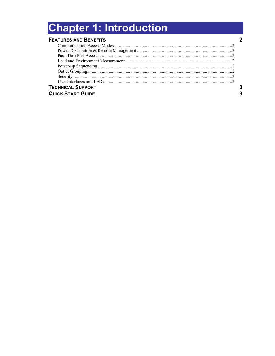 Introduction, Hapter, Ntroduction | Chapter 1: introduction | Sentry Industries PT40 User Manual | Page 5 / 64