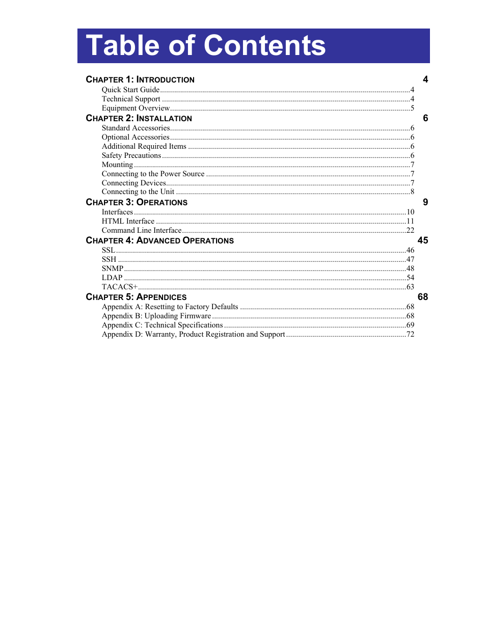 Sentry Industries PT22 User Manual | Page 3 / 74