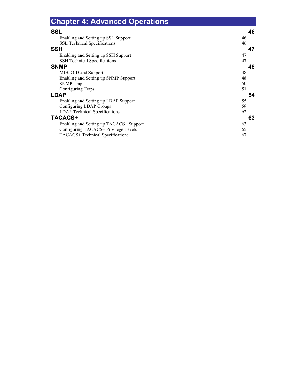 Advanced operations, Hapter, Dvanced | Perations, Chapter 4: advanced operations, See chapter 4: advanced operations on pag, 45 for m | Sentry Industries PT22 User Manual | Page 45 / 74