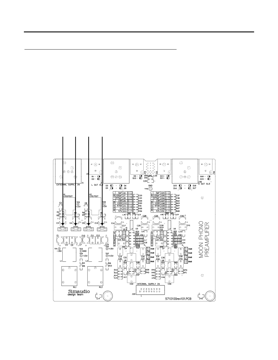 Using the 310lp with an external power supply | Simaudio MOON 310 LP User Manual | Page 11 / 14