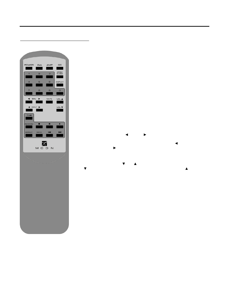 Remote control operation | Simaudio i 3.3 User Manual | Page 14 / 16