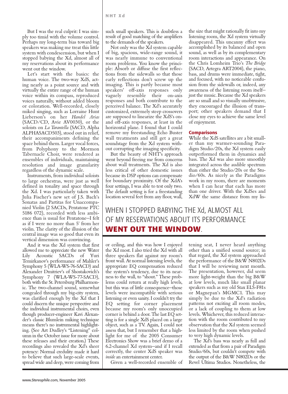 Simaudio N HT's Xd User Manual | Page 7 / 11