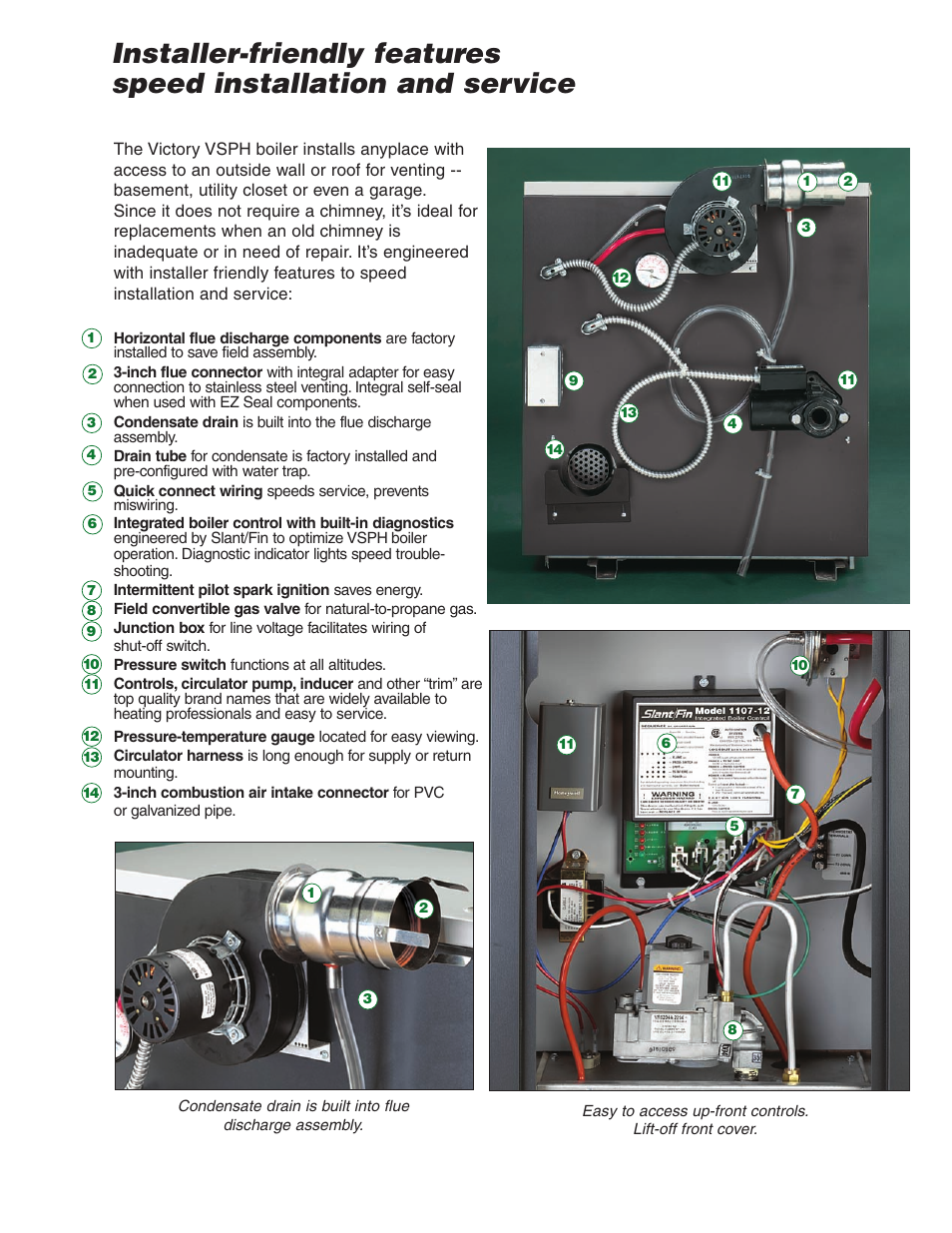 Slant/Fin VSPH-120 User Manual | Page 6 / 8