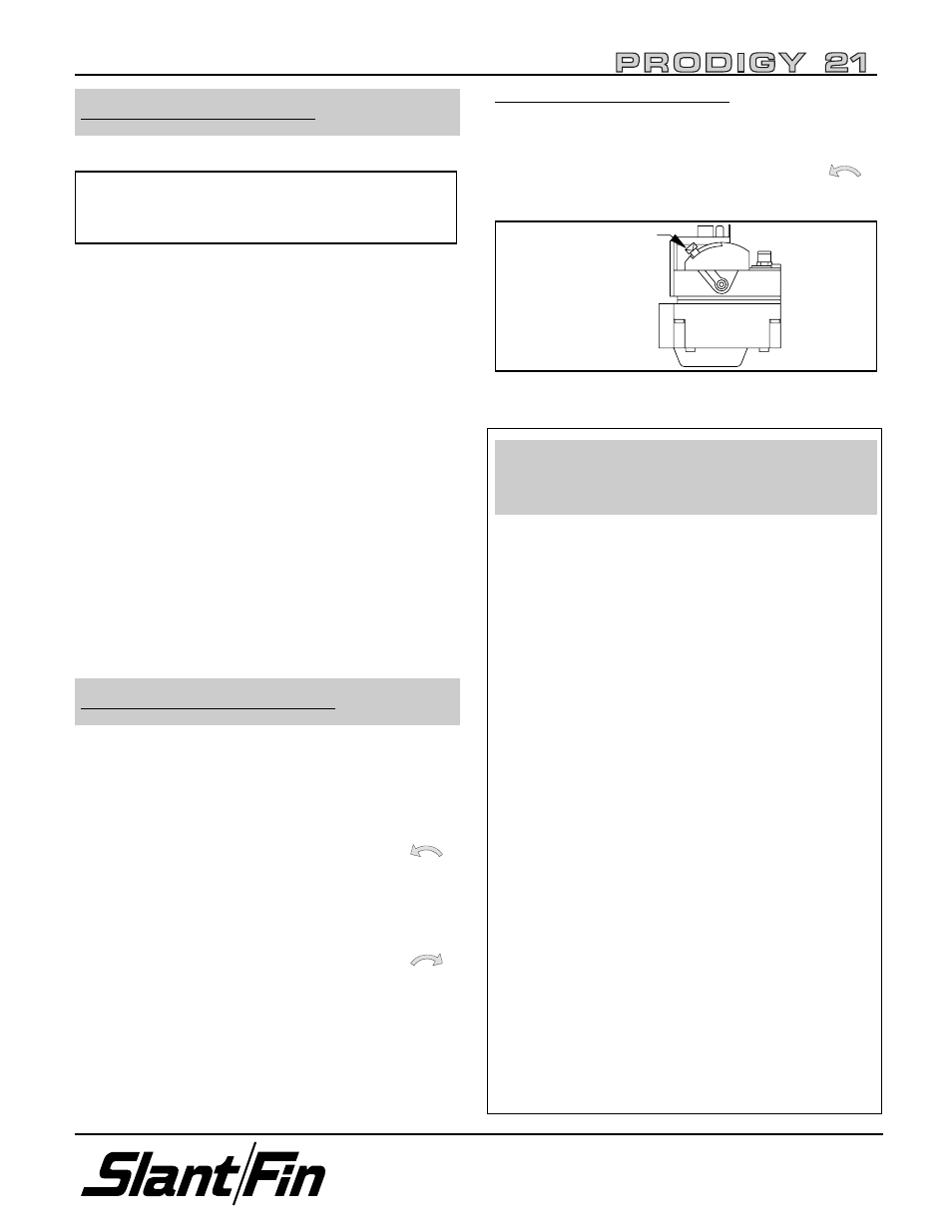 Important safety information for you, Lighting instructions operating instructions | Slant/Fin KC-90 User Manual | Page 4 / 4