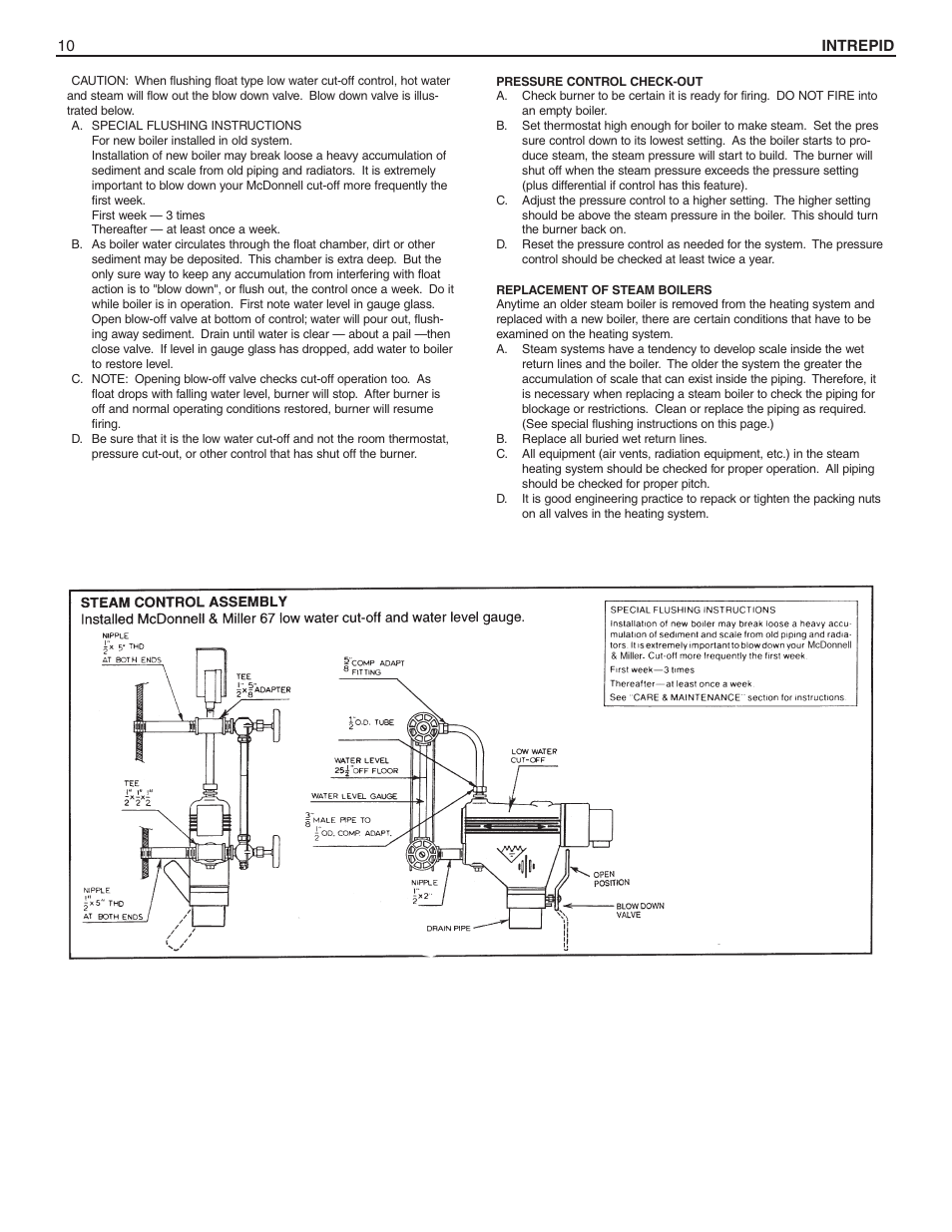 Slant/Fin INTREPID Oil-fired Boiler User Manual | Page 10 / 24