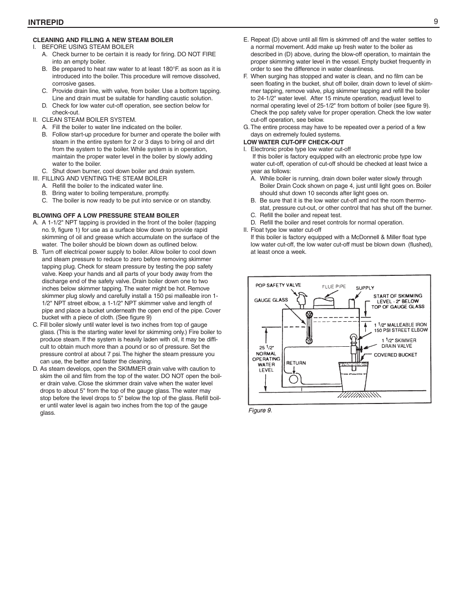 Slant/Fin INTREPID Oil-fired Boiler User Manual | Page 9 / 24