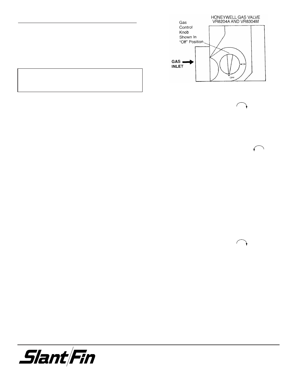 Slant/Fin GX User Manual | Page 8 / 8