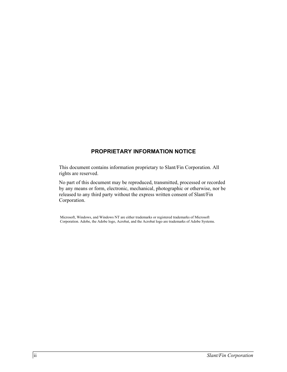 Slant/Fin Hydronic Explorer 2 User Manual | Page 2 / 41