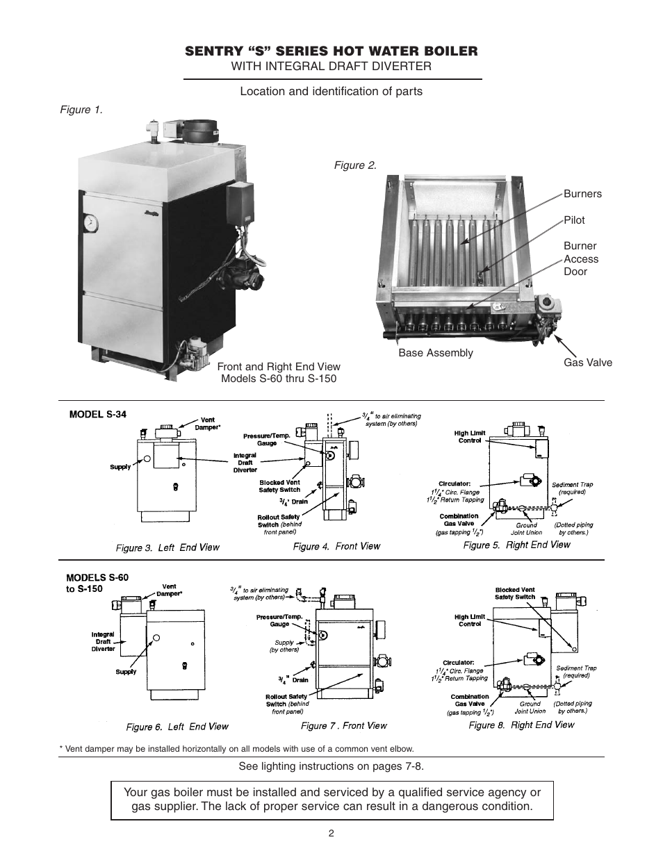 Slant/Fin GALAXY GXH User Manual | Page 2 / 8