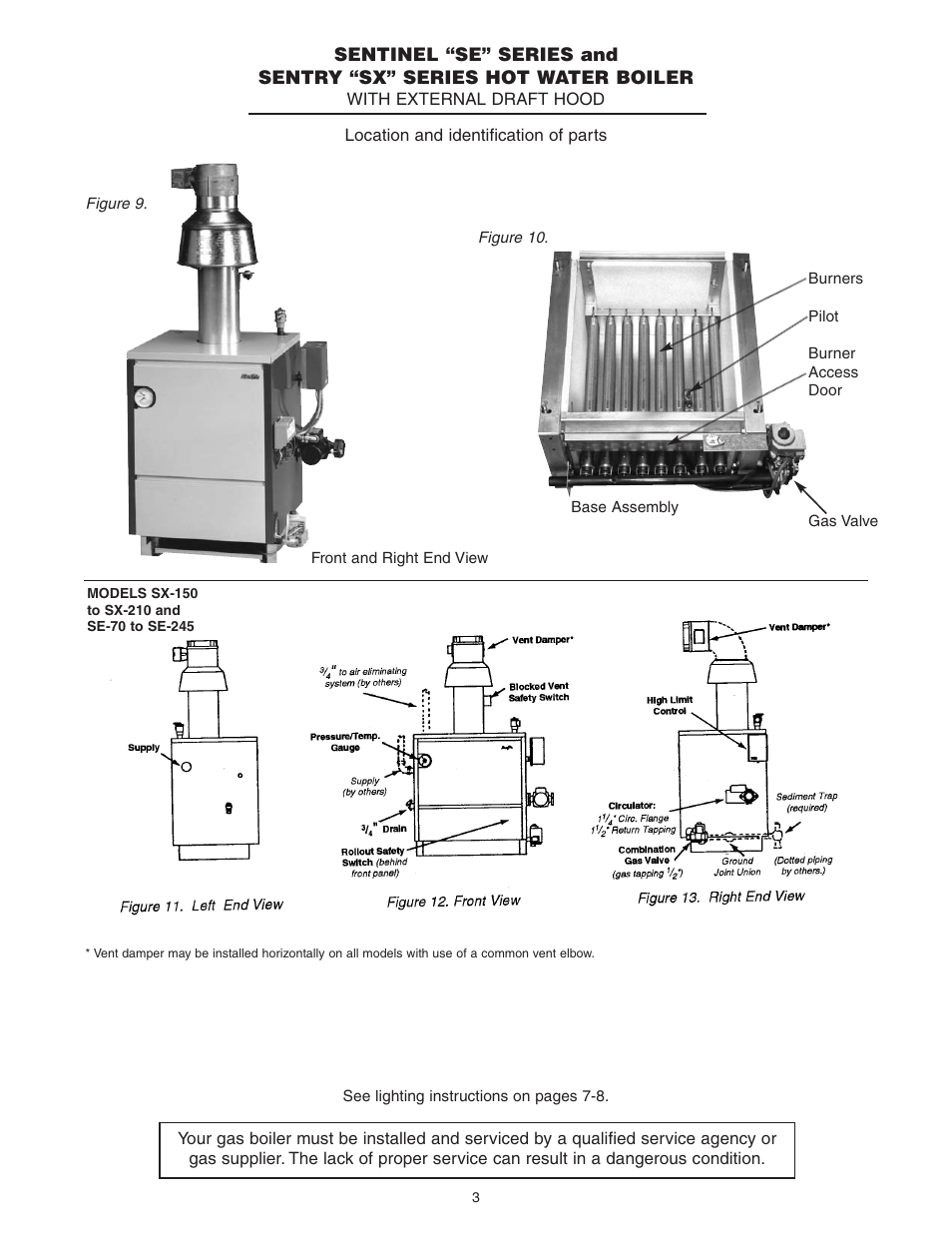 Slant/Fin GALAXY GXH User Manual | Page 3 / 8