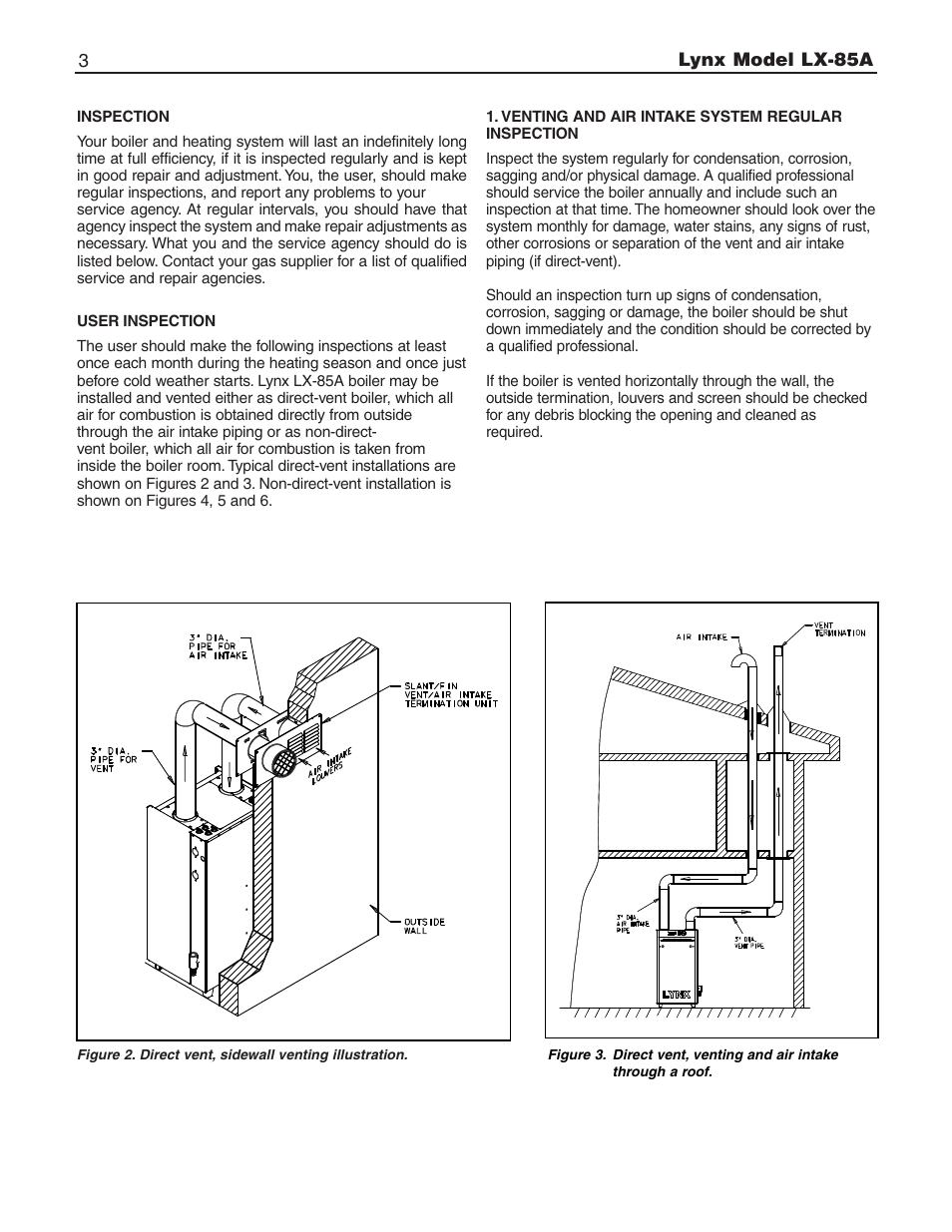 Slant/Fin Lynx LX-85A User Manual | Page 3 / 12
