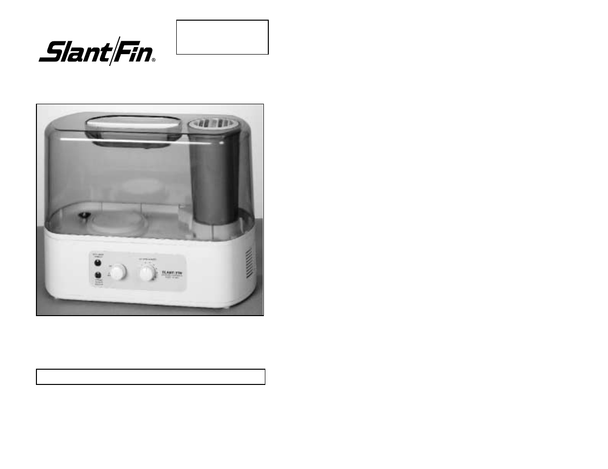 Slant/Fin GF-200 User Manual | 6 pages