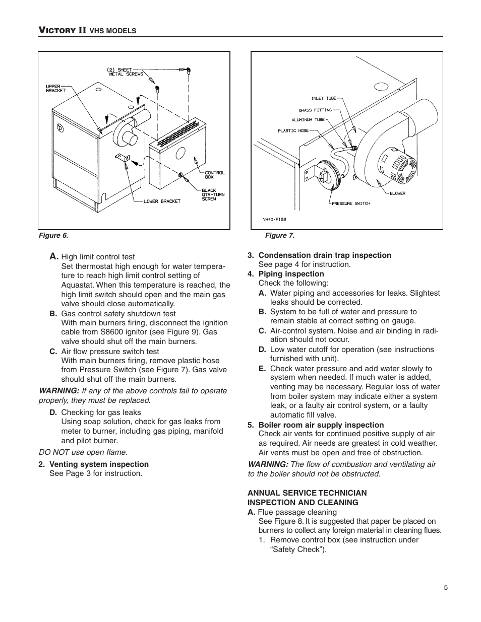 Slant/Fin VHS-120 User Manual | Page 5 / 8