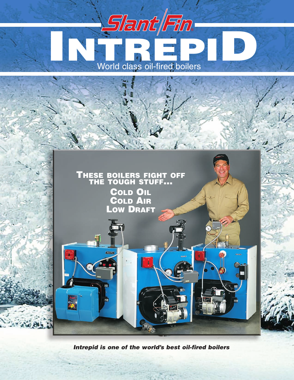 Slant/Fin INTREPID Oil-Fired Boilers User Manual | 8 pages