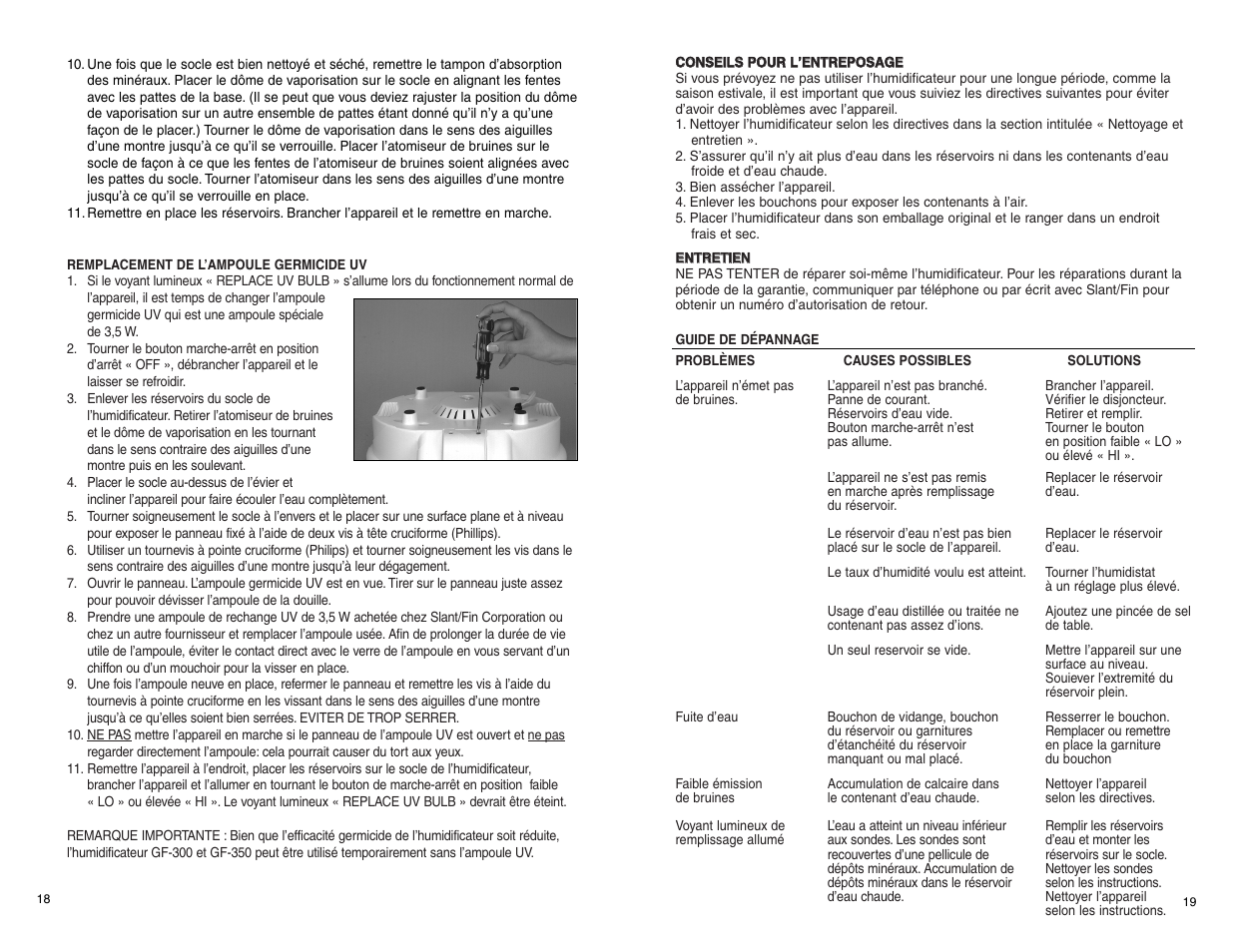 Slant/Fin GF-350 User Manual | Page 10 / 16