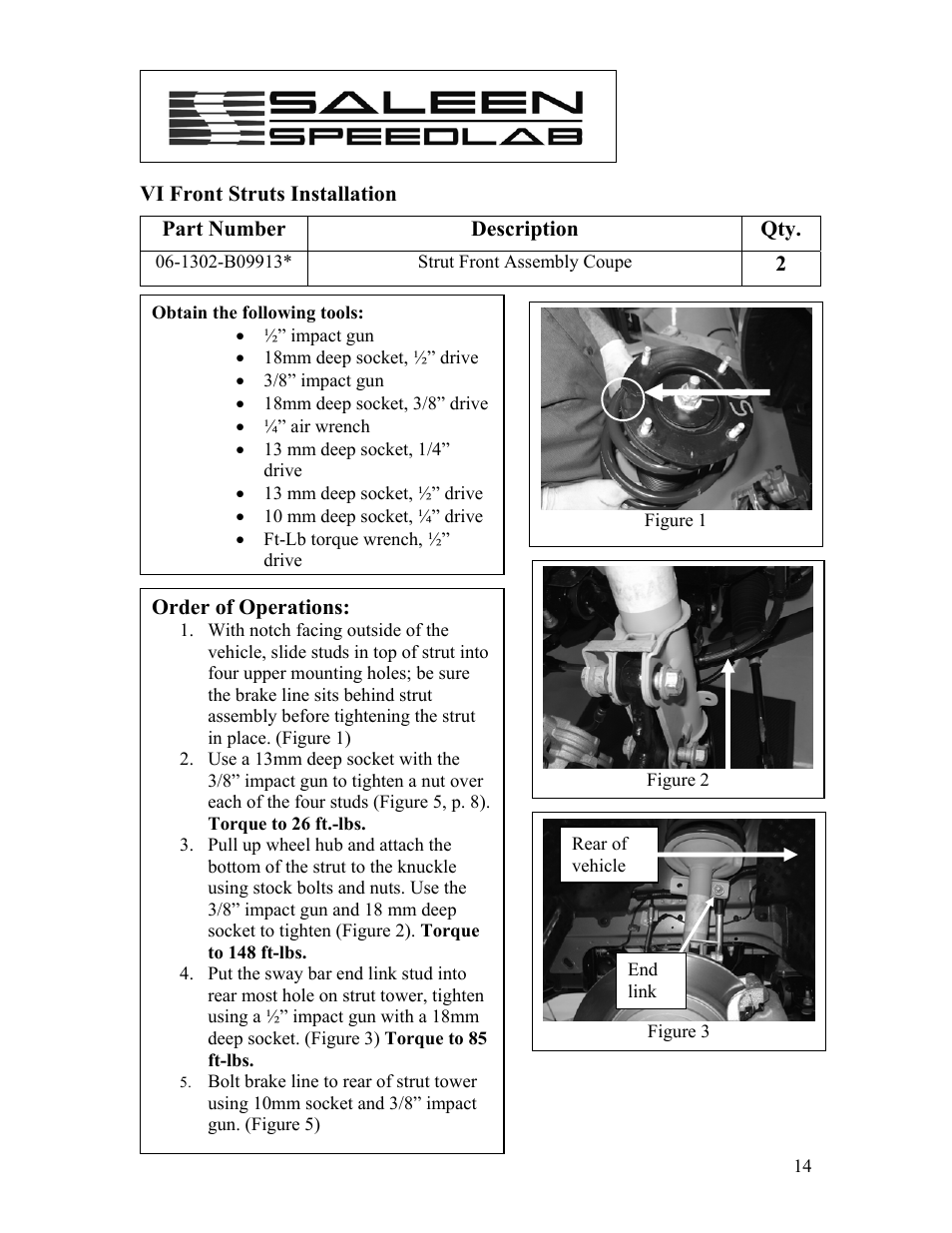 Saleen 10-8002-C11790A User Manual | Page 14 / 20