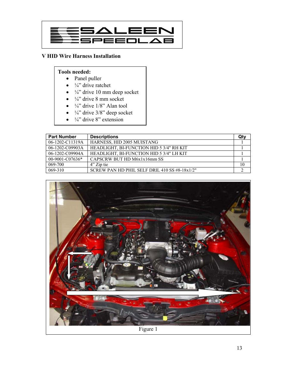 Saleen 10-8002-C11670C User Manual | Page 13 / 17