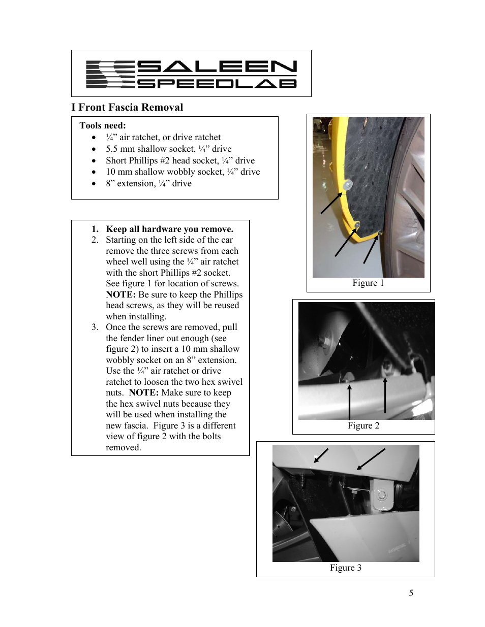 Saleen 10-8002-C11670C User Manual | Page 5 / 17