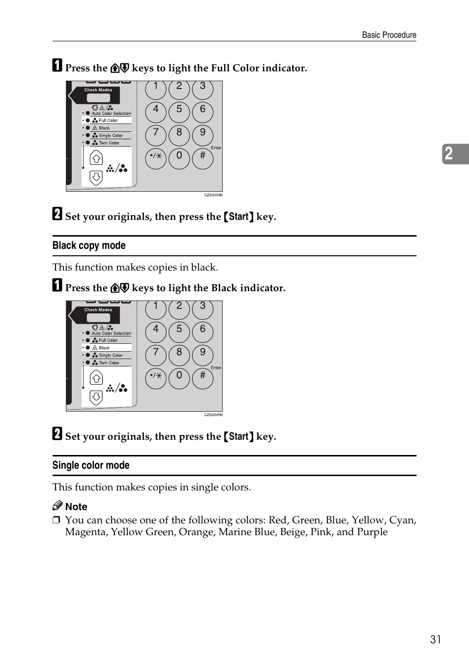 Savin C4535 User Manual | Page 42 / 107