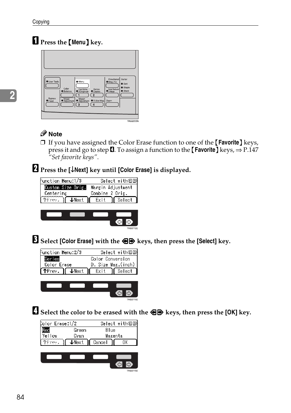 Savin C4535 User Manual | Page 95 / 107