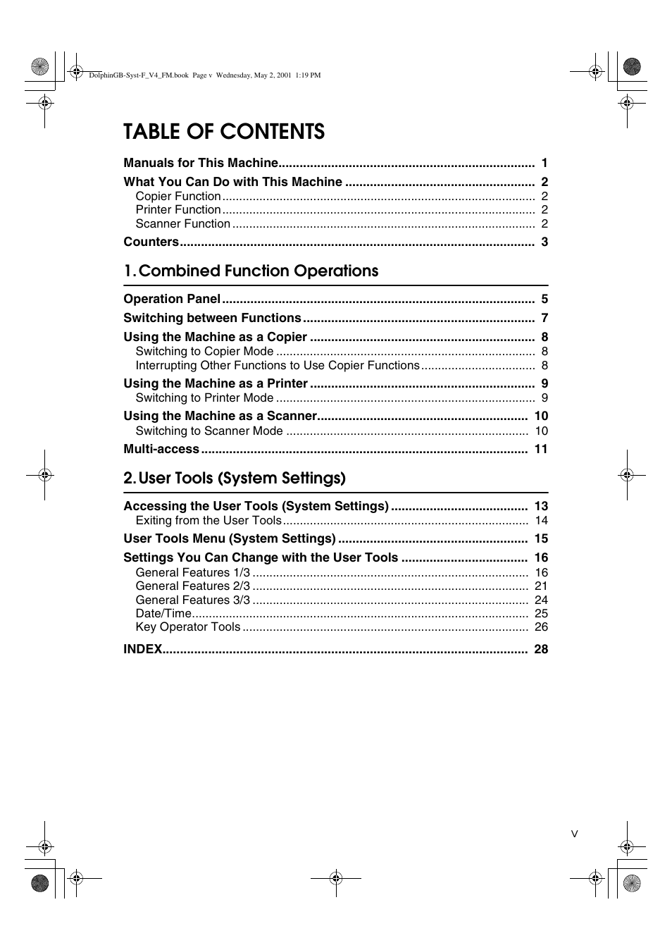 Savin 4700WD User Manual | Page 11 / 42