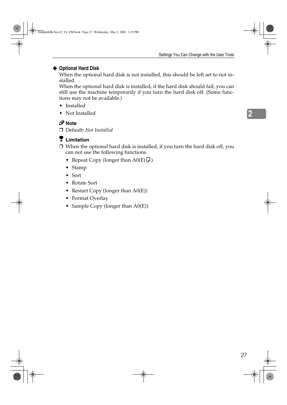 Savin 4700WD User Manual | Page 39 / 42