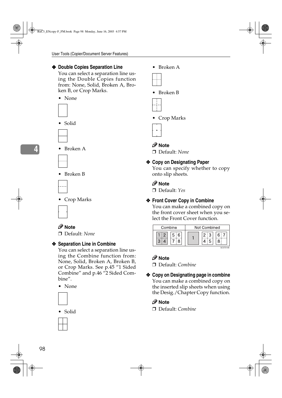 Savin 4027 User Manual | Page 108 / 132