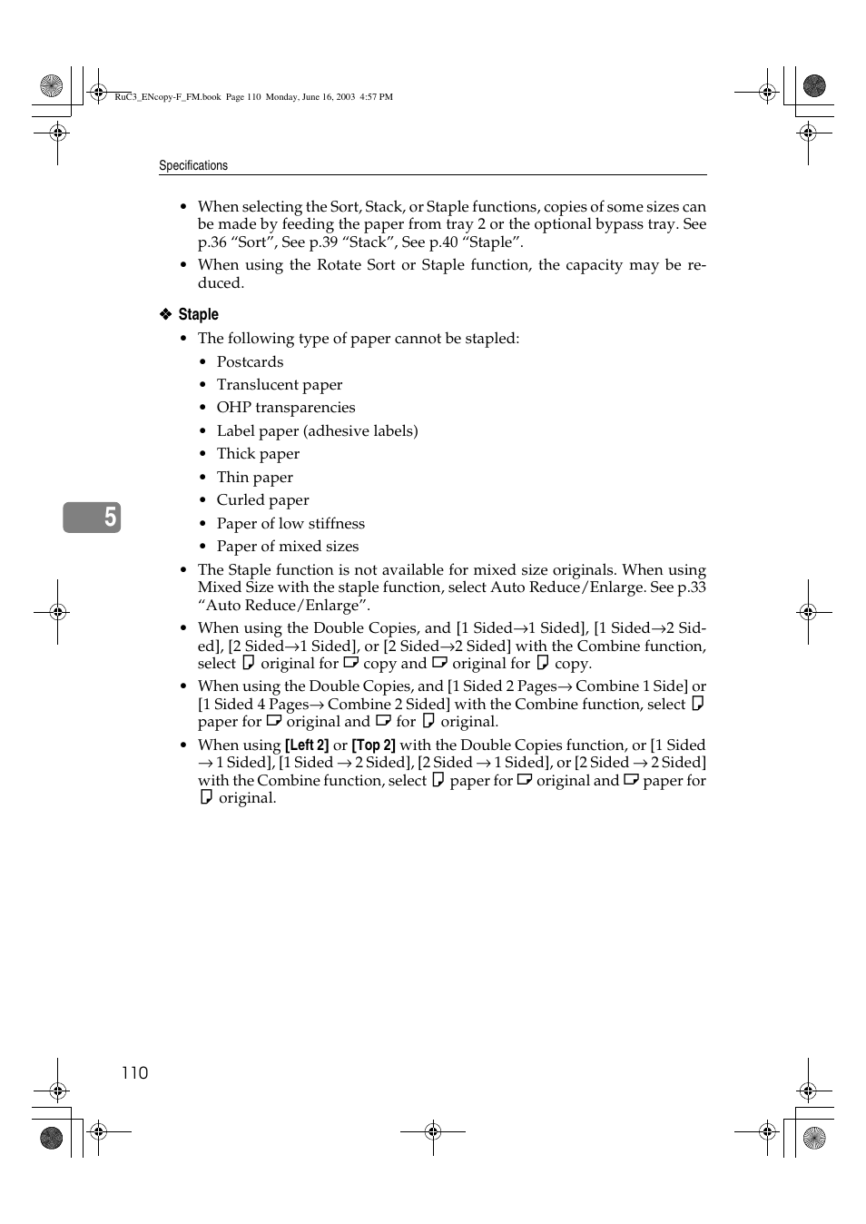 Savin 4027 User Manual | Page 120 / 132
