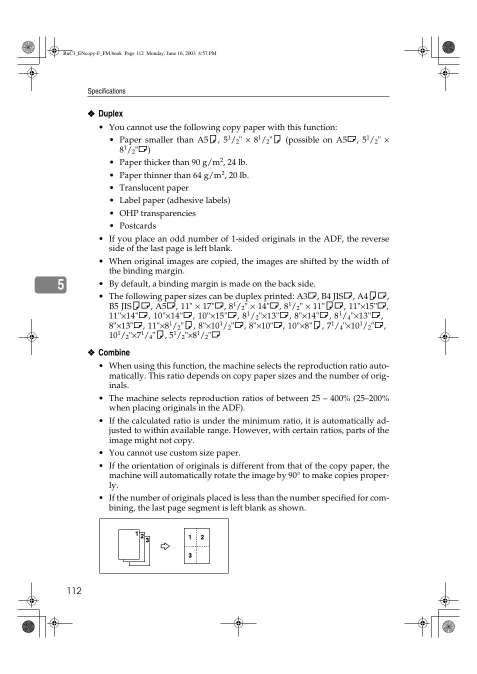 Savin 4027 User Manual | Page 122 / 132