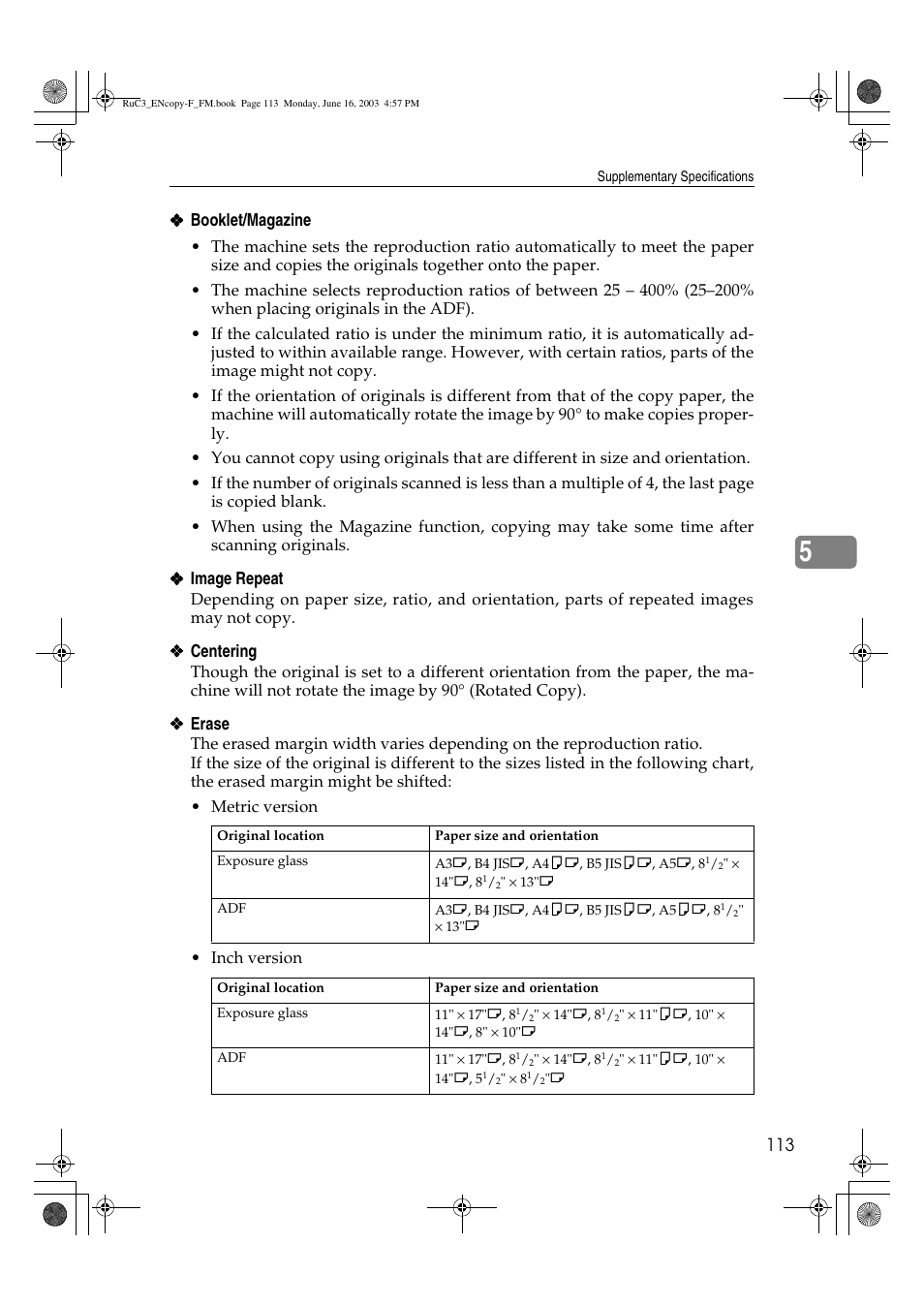 Savin 4027 User Manual | Page 123 / 132