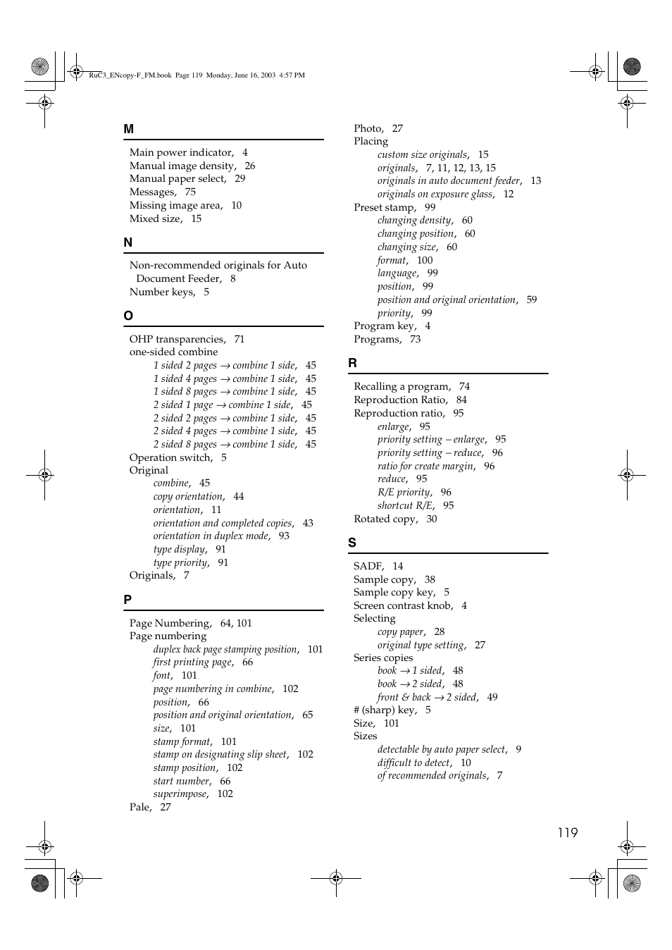 Savin 4027 User Manual | Page 129 / 132