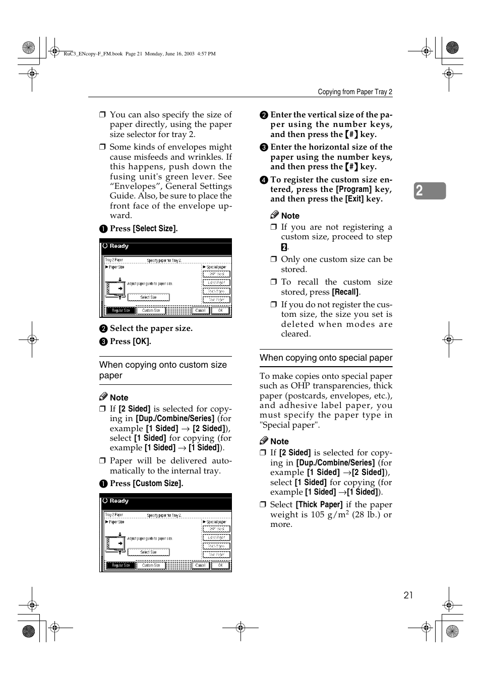 Savin 4027 User Manual | Page 31 / 132