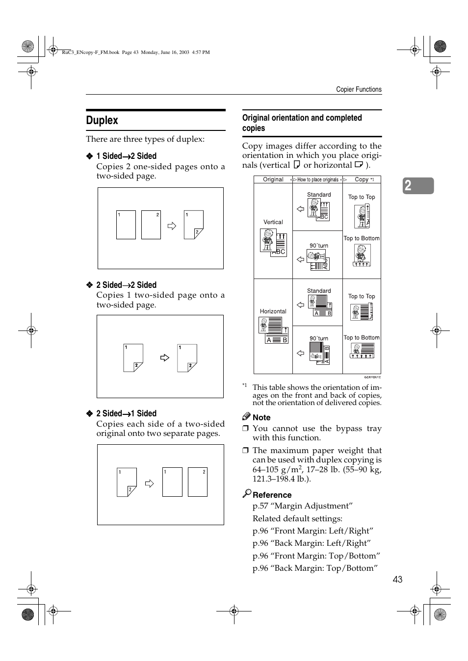 Duplex | Savin 4027 User Manual | Page 53 / 132